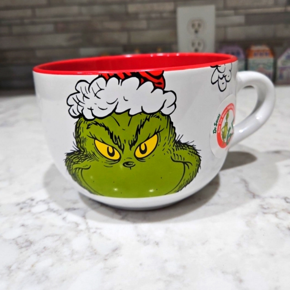 Grinch and Max large mug